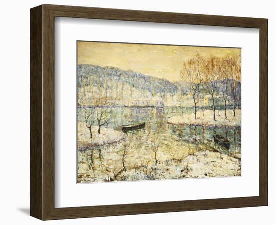 Winter Stream-Ernest Lawson-Framed Giclee Print