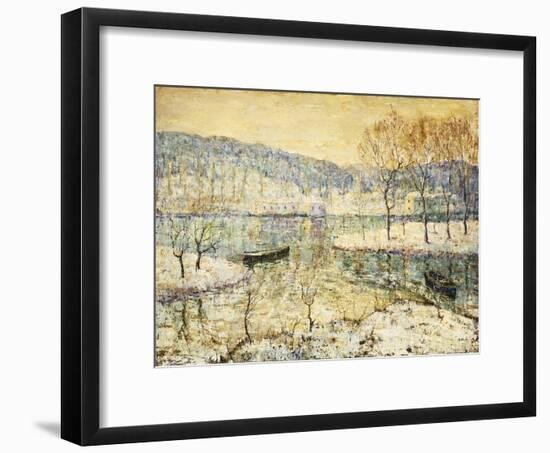 Winter Stream-Ernest Lawson-Framed Giclee Print