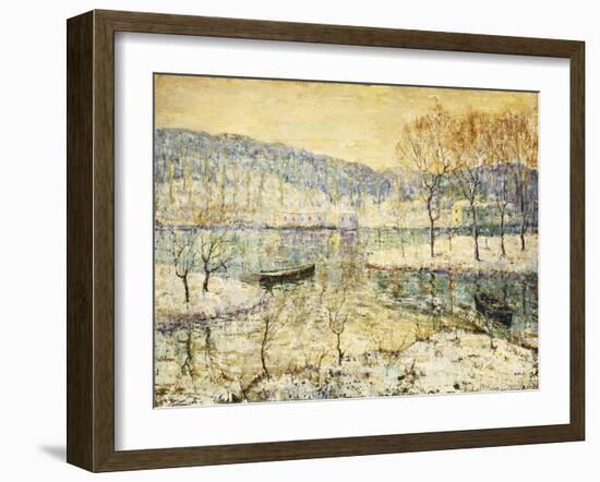 Winter Stream-Ernest Lawson-Framed Giclee Print