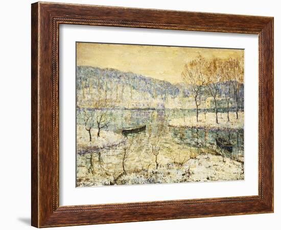Winter Stream-Ernest Lawson-Framed Giclee Print