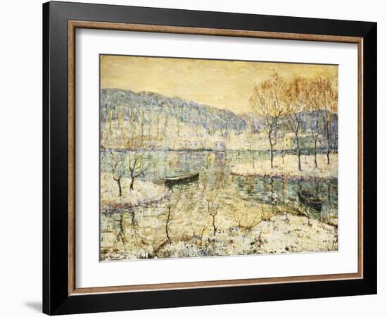 Winter Stream-Ernest Lawson-Framed Giclee Print