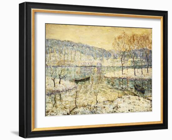 Winter Stream-Ernest Lawson-Framed Giclee Print