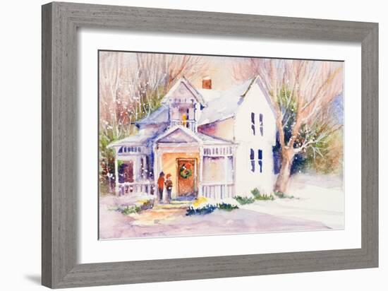 Winter Stroll-Jane Slivka-Framed Art Print