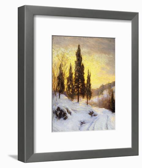 Winter Sundown-Walter Launt Palmer-Framed Giclee Print