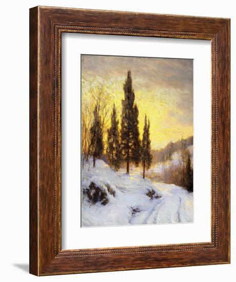 Winter Sundown-Walter Launt Palmer-Framed Giclee Print