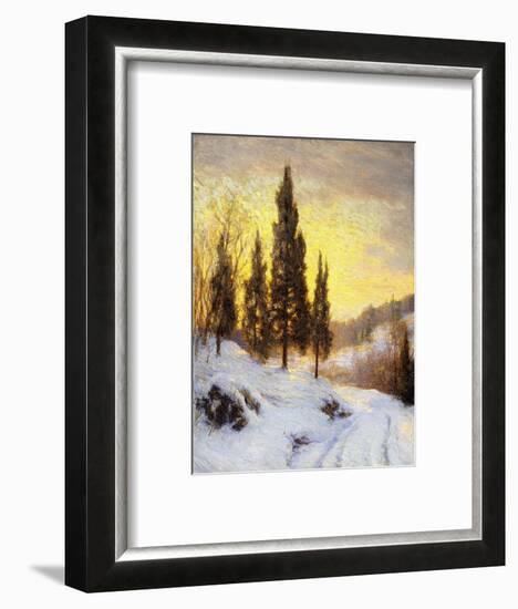 Winter Sundown-Walter Launt Palmer-Framed Giclee Print