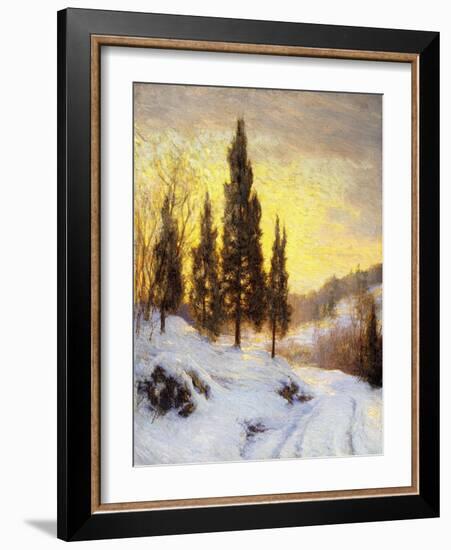 Winter Sundown-Walter Launt Palmer-Framed Giclee Print