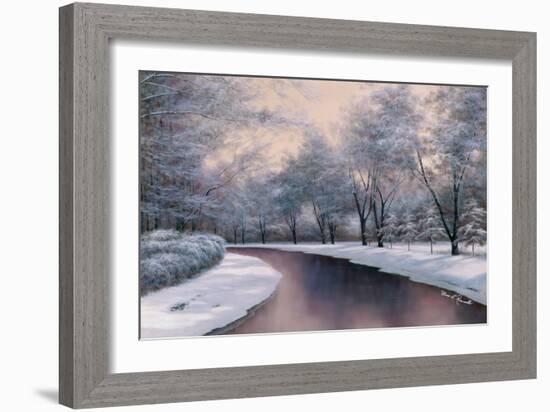 Winter Sunlight-Diane Romanello-Framed Art Print