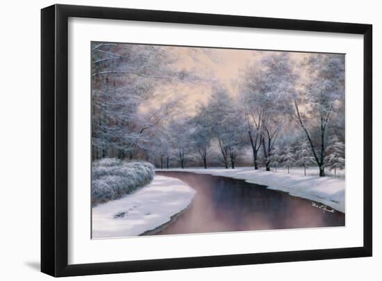 Winter Sunlight-Diane Romanello-Framed Art Print