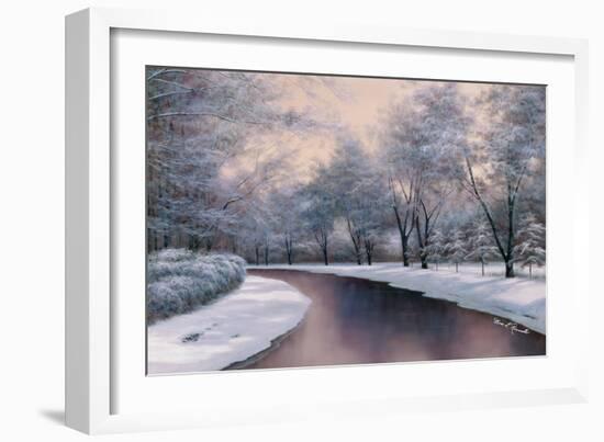 Winter Sunlight-Diane Romanello-Framed Art Print