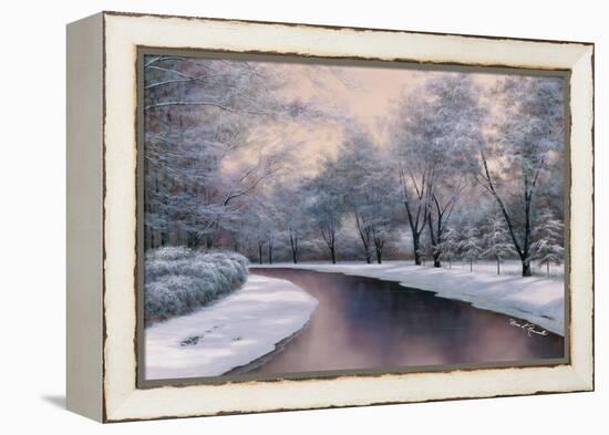 Winter Sunlight-Diane Romanello-Framed Stretched Canvas