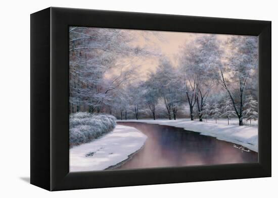 Winter Sunlight-Diane Romanello-Framed Stretched Canvas