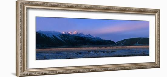 Winter Sunrise-Ike Leahy-Framed Photo