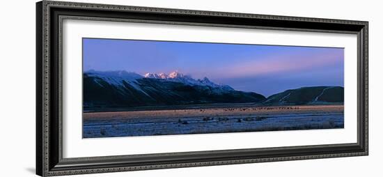 Winter Sunrise-Ike Leahy-Framed Photo