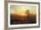 Winter Sunset - a Slide, 1850-Francis Danby-Framed Giclee Print