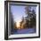 Winter Sunset in the Forest Near Oslo, Norway, Scandinavia, Europe-David Lomax-Framed Photographic Print