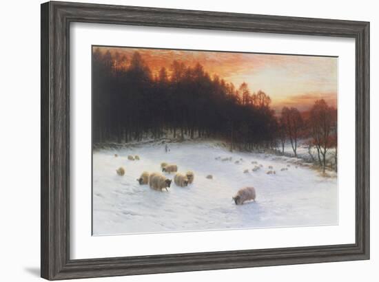 Winter Sunset-Joseph Farquharson-Framed Giclee Print