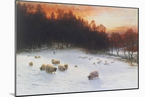 Winter Sunset-Joseph Farquharson-Mounted Giclee Print