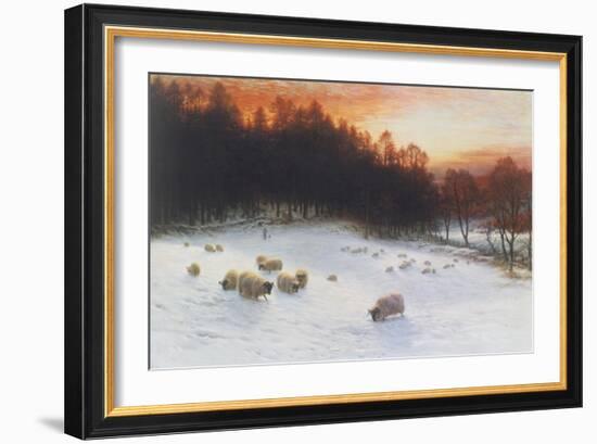 Winter Sunset-Joseph Farquharson-Framed Giclee Print