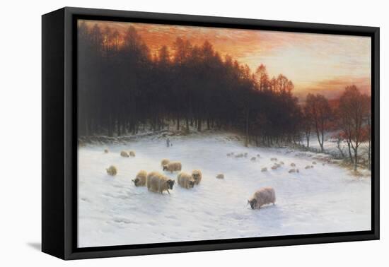 Winter Sunset-Joseph Farquharson-Framed Premier Image Canvas