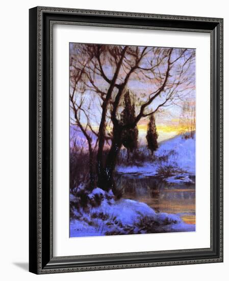 Winter Sunset-Walter Launt Palmer-Framed Giclee Print