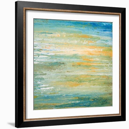 Winter Sunset-Roberto Gonzalez-Framed Premium Giclee Print