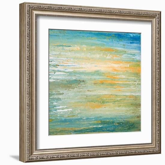 Winter Sunset-Roberto Gonzalez-Framed Art Print