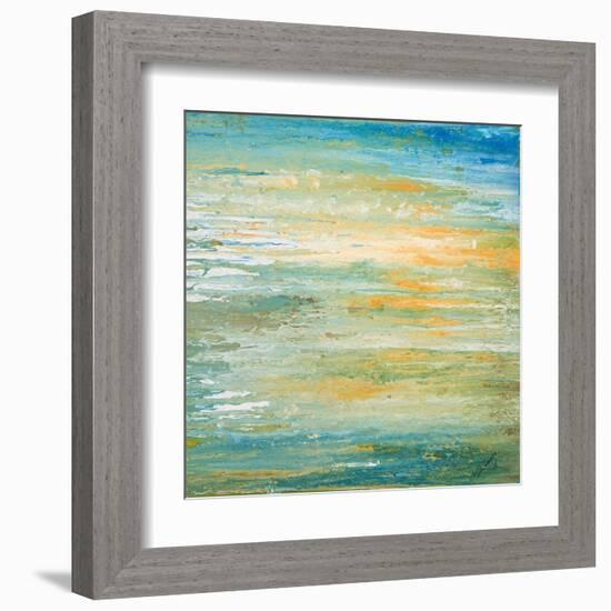 Winter Sunset-Roberto Gonzalez-Framed Art Print