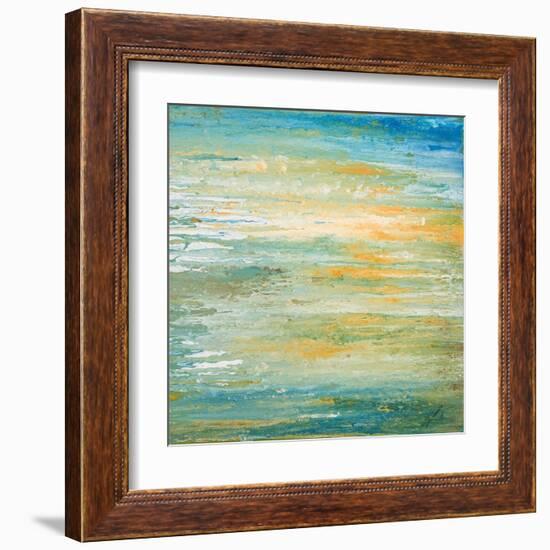 Winter Sunset-Roberto Gonzalez-Framed Art Print