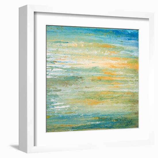 Winter Sunset-Roberto Gonzalez-Framed Art Print