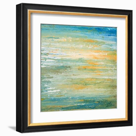 Winter Sunset-Roberto Gonzalez-Framed Art Print