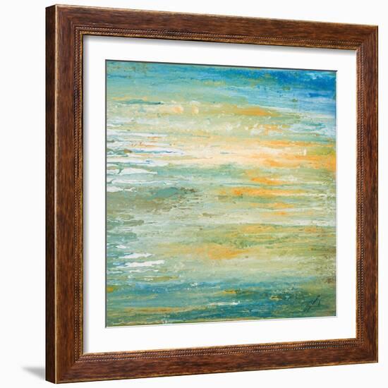 Winter Sunset-Roberto Gonzalez-Framed Art Print