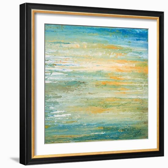 Winter Sunset-Roberto Gonzalez-Framed Art Print