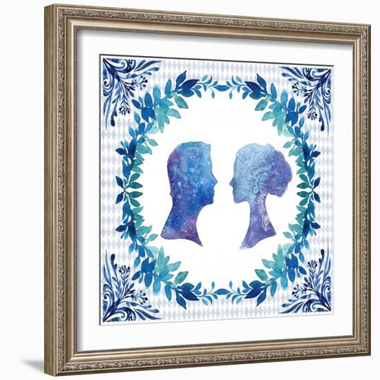 Winter Tales Couple-Irina Trzaskos Studio-Framed Giclee Print