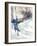 Winter Trail-null-Framed Giclee Print