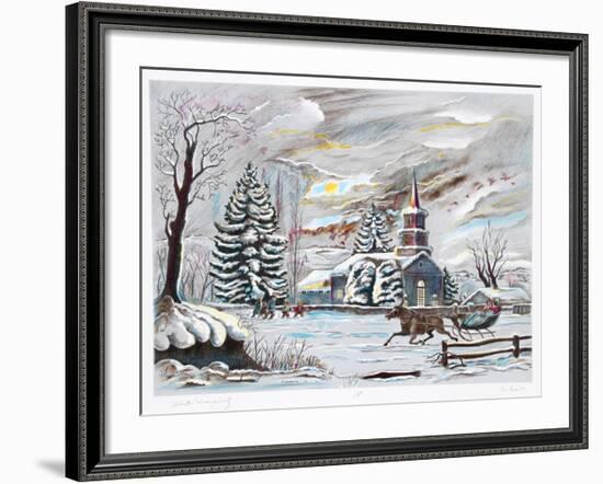 Winter Tranquility-Bogdan Grom-Framed Limited Edition