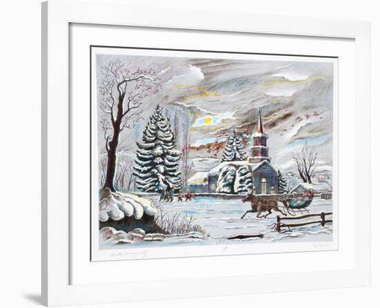 Winter Tranquility-Bogdan Grom-Framed Limited Edition