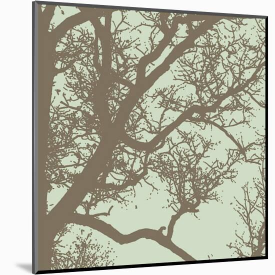 Winter Tree IV-Erin Clark-Mounted Giclee Print