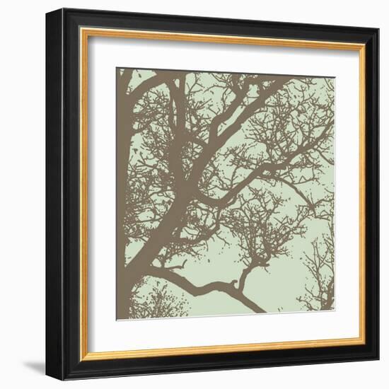 Winter Tree IV-Erin Clark-Framed Giclee Print