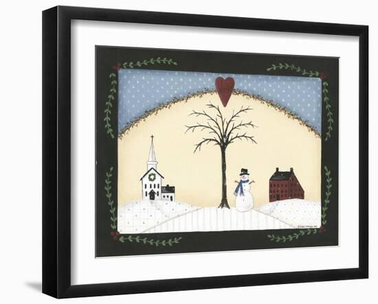 Winter Tree-Debbie McMaster-Framed Giclee Print