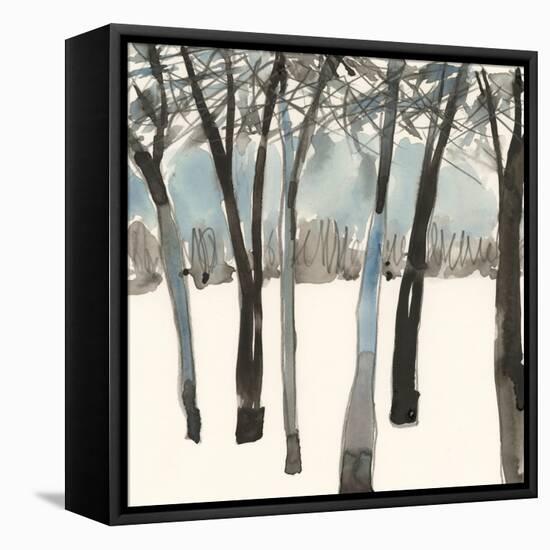 Winter Treeline II-Samuel Dixon-Framed Stretched Canvas