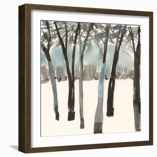 Winter Treeline II-Samuel Dixon-Framed Art Print