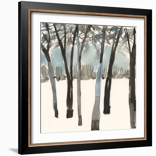 Winter Treeline II-Samuel Dixon-Framed Art Print