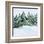 Winter Trees with Snow-Melissa Lyons-Framed Art Print