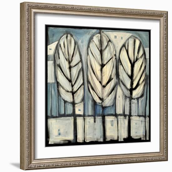 Winter Trees-Tim Nyberg-Framed Giclee Print