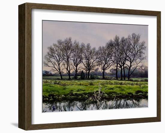 Winter Trees-Christopher Ryland-Framed Giclee Print