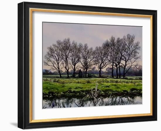 Winter Trees-Christopher Ryland-Framed Giclee Print