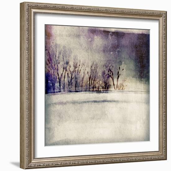 Winter Trees-Christine O’Brien-Framed Giclee Print