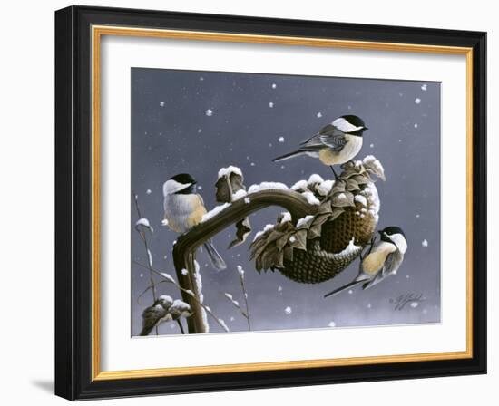 Winter Trio-Wilhelm Goebel-Framed Giclee Print