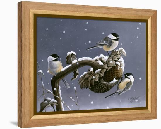 Winter Trio-Wilhelm Goebel-Framed Premier Image Canvas